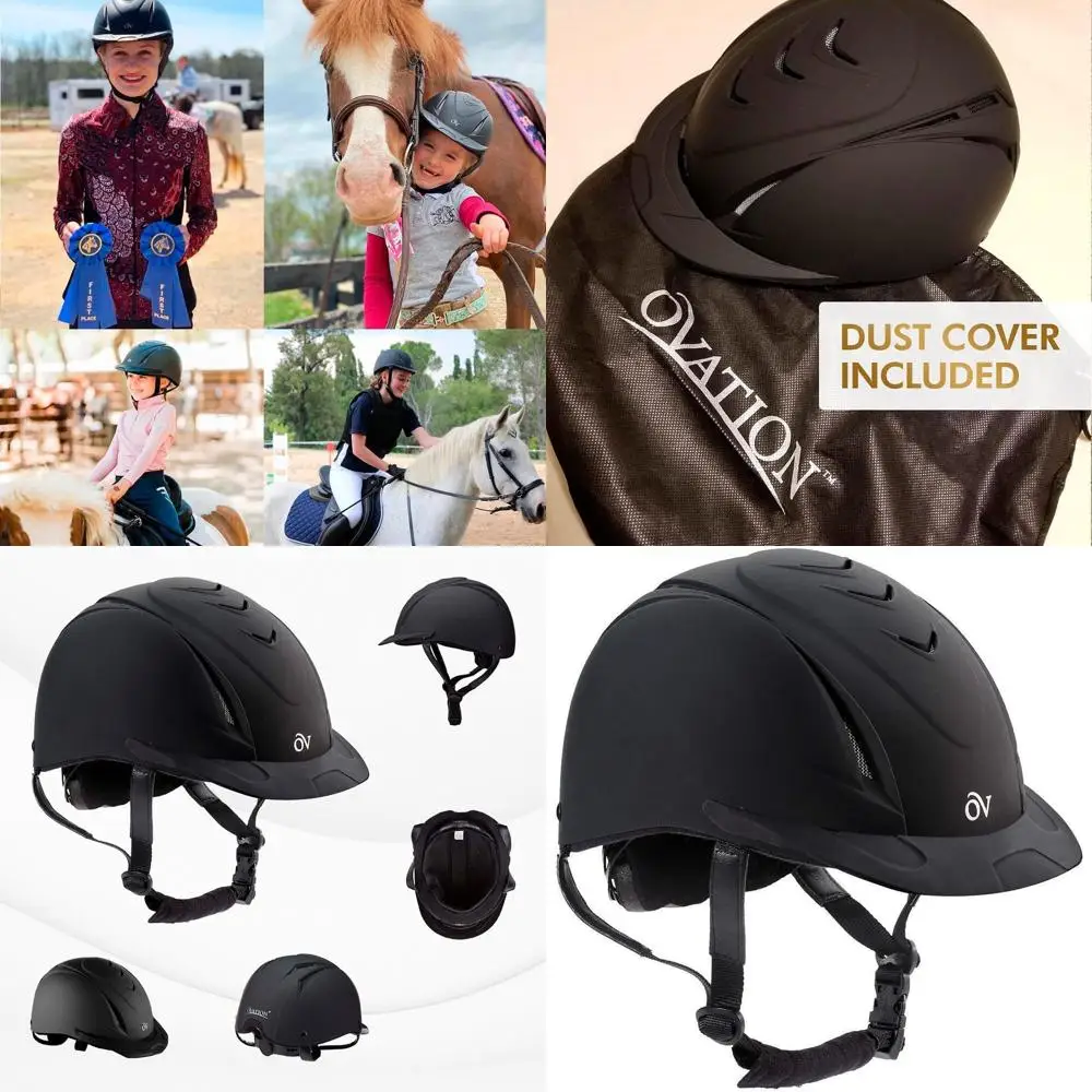 

Premium Student Helmet - Black, S/M