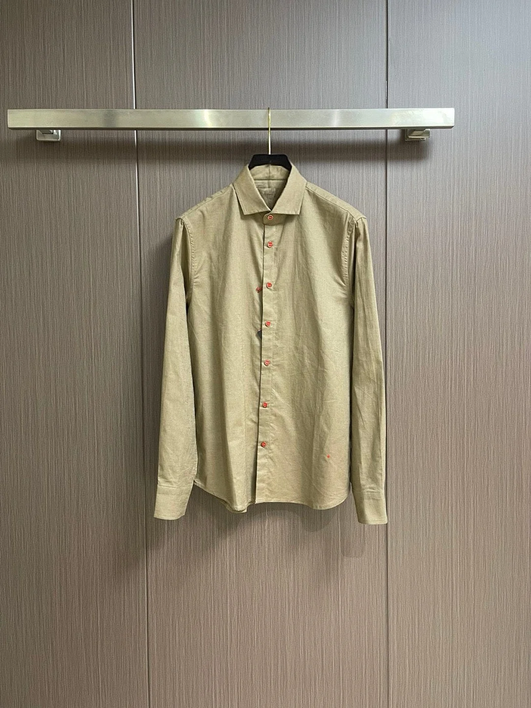 قميص كيتون إيطالي عتيق الطراز 25 للربيع/الصيف من الكتان كاجوال بأكمام طويلة #2