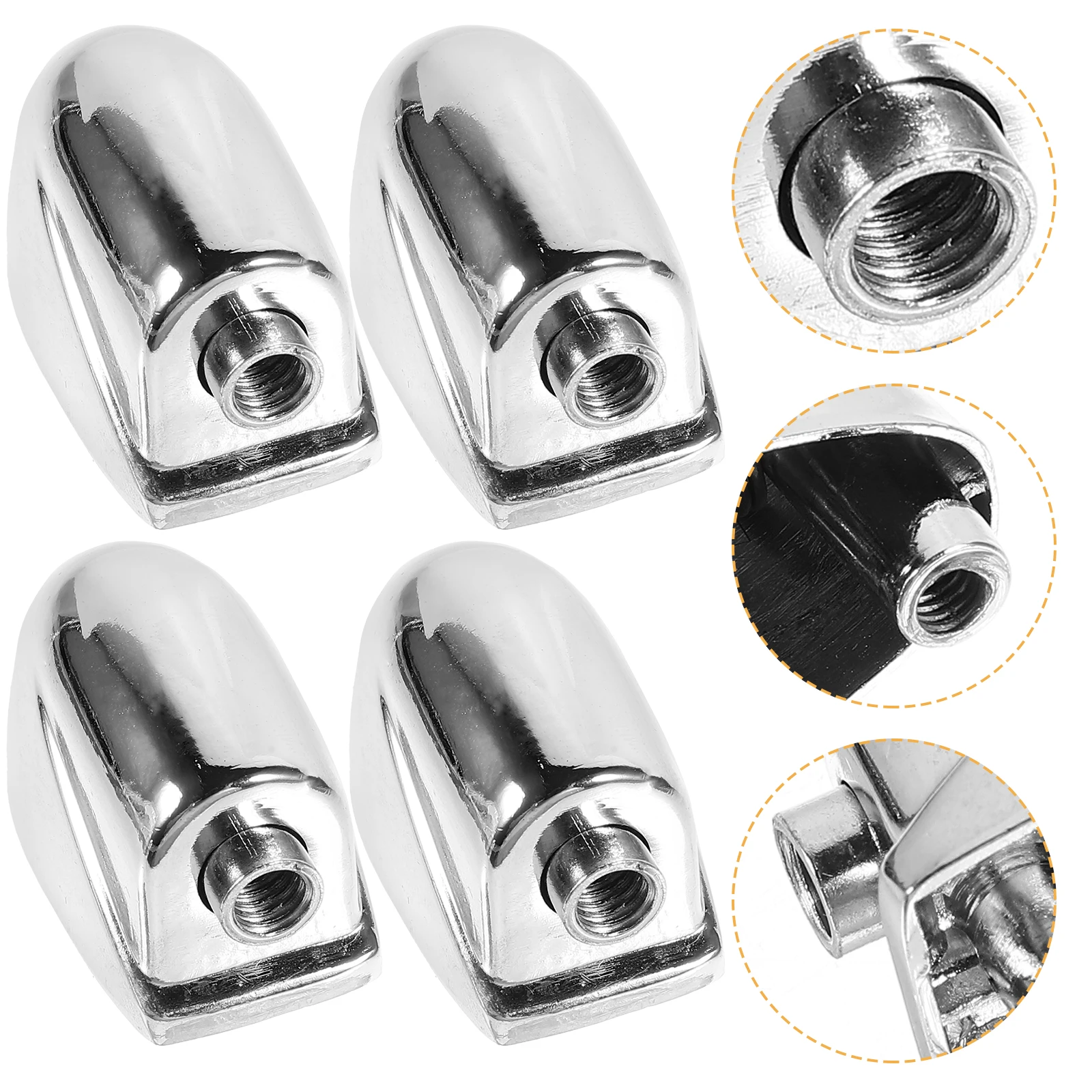 

5 pcs Drum Snare Lug Single End Claw Claw Hook Drum Lug Hook Ingots Accessories Hardware Bass Parts Replacement