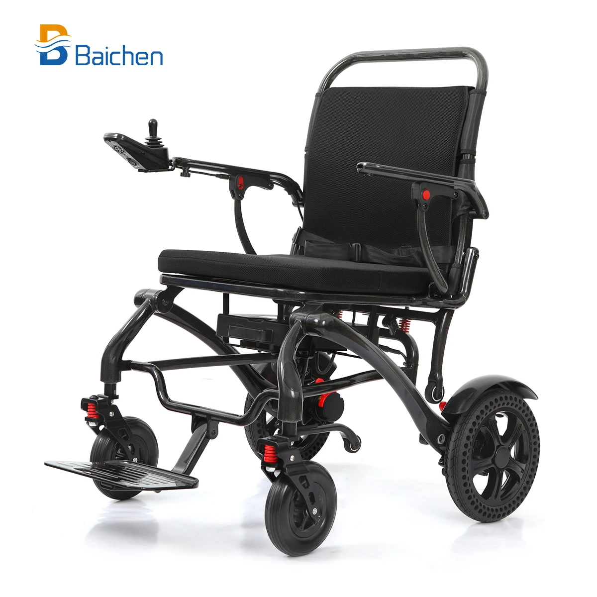 Outdoor Power Wheelchair - Baichen 18.6KG Outdoor Off-road Power Lightweight