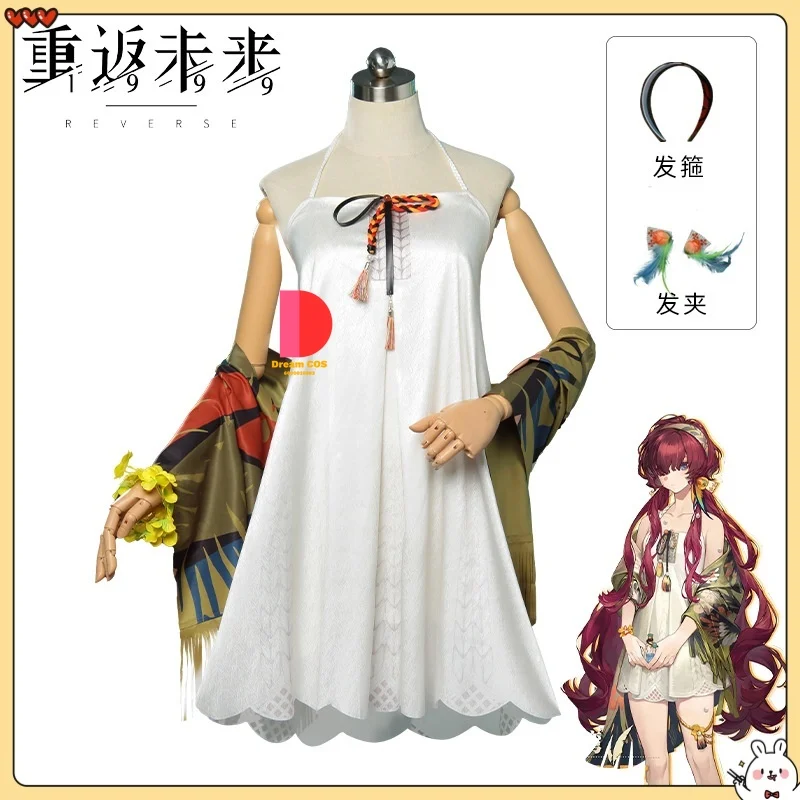 

Reverse: 1999 Little Yenisei Blue River Bay Daily Life Anime Collect Cosplay Costume Dress Two-dimensional Anime-style Games