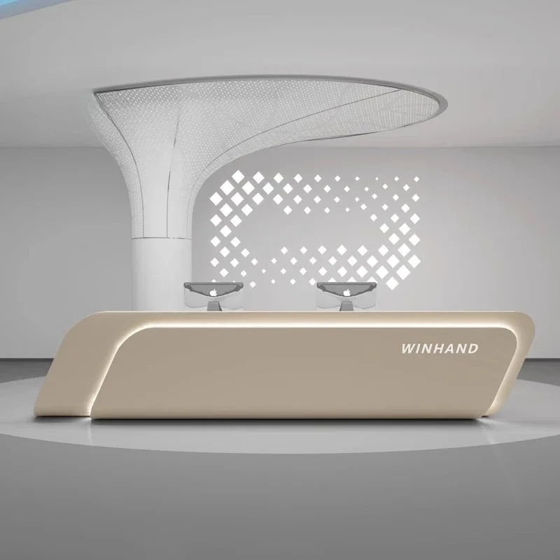 Organizers Modern Reception Desks Shop Beauty Bar Luxury Hotel Restaurant Reception Desks Display Scrivania Lounge Furniture
