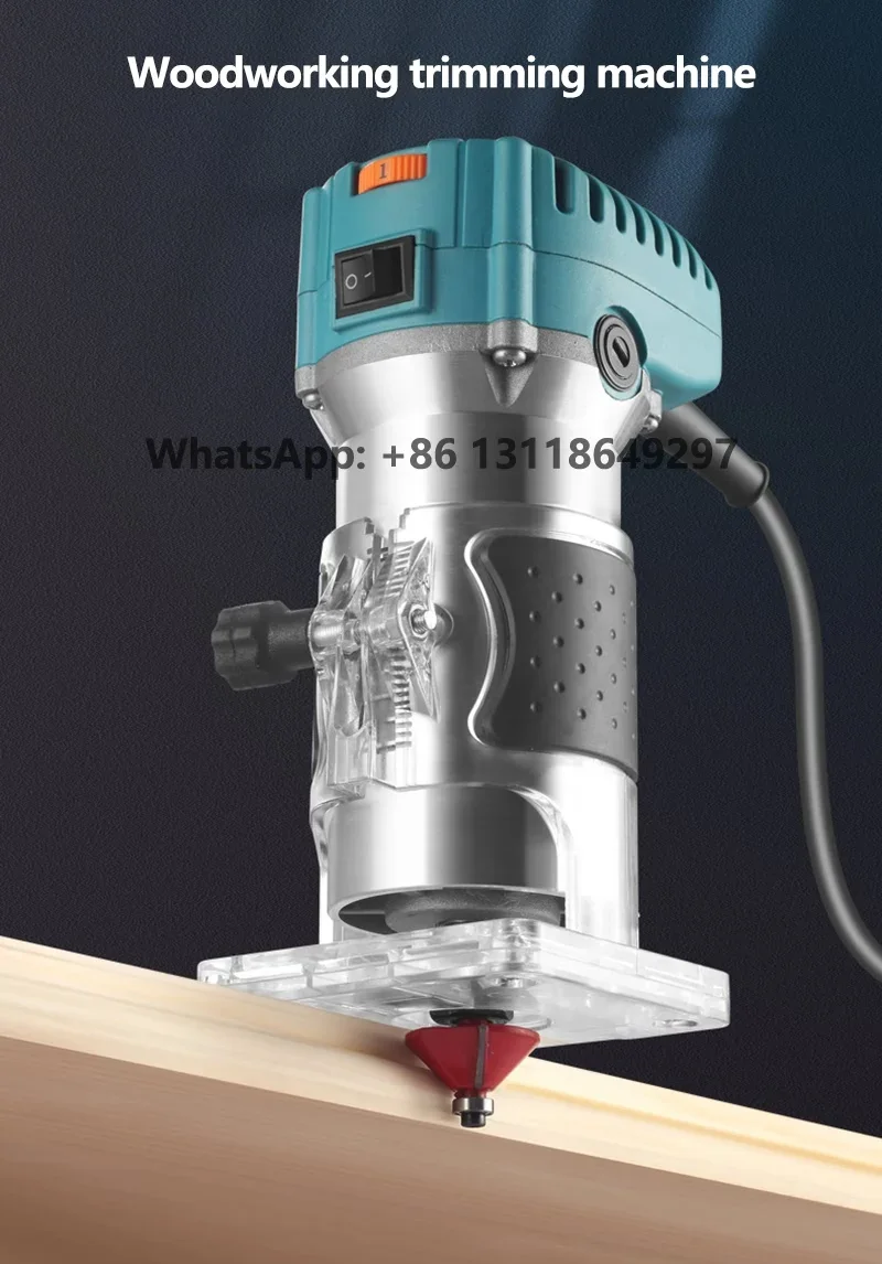 2000W Electric Laminate Edge Trimmer Wood Router Woodworking Laminator Carpentry Trimming Cutting Carving Machine Power Tool