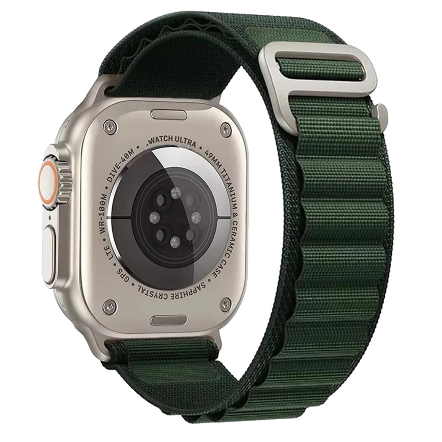 Für Apple Watch Armbänder 46mm 45mm 49mm 42mm iWatch Band 44mm 41mm Nylon Alpine Armband Correa Series 11 10 9 8 7 6 5 Ultra 2/3