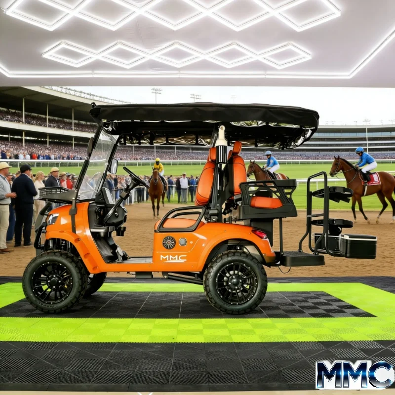 إصدار الملاحة الذكية 2/4/6/8 مقاعد 4WD عالية السرعة 5KW 7KW نموذج الملاح، عربة جولف كهربائية ذات تقنية رائدة للقيادة الذكية #2