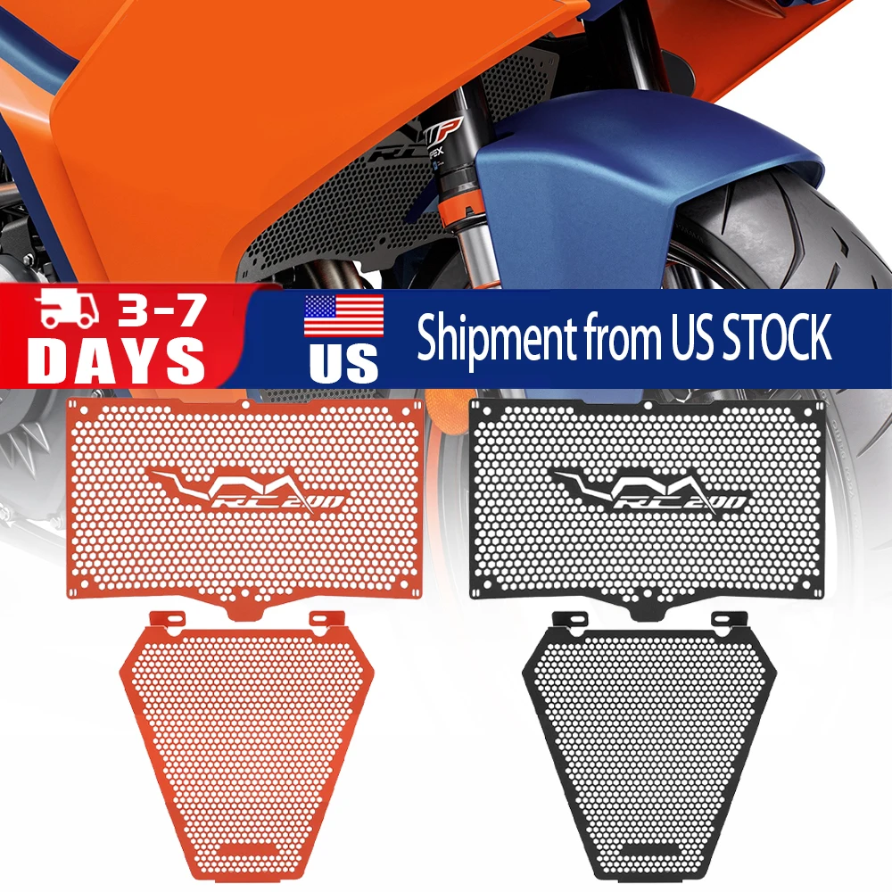 

Аксессуары для мотоциклов, защита радиатора, защитная решетка для KTM RC200 RC rc200 2022 2023 2024 2025, алюминий с ЧПУ