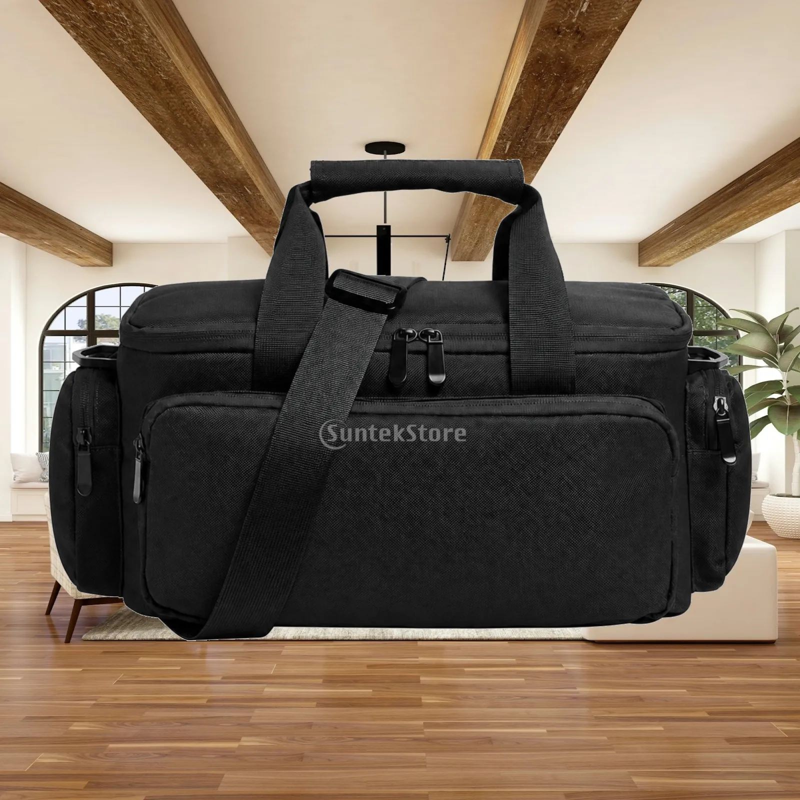 Camera Bag with Shoulder Strap Lightweight Camera Bag with Side Pockets Portable Compact for Photographers, Outdoor Photography