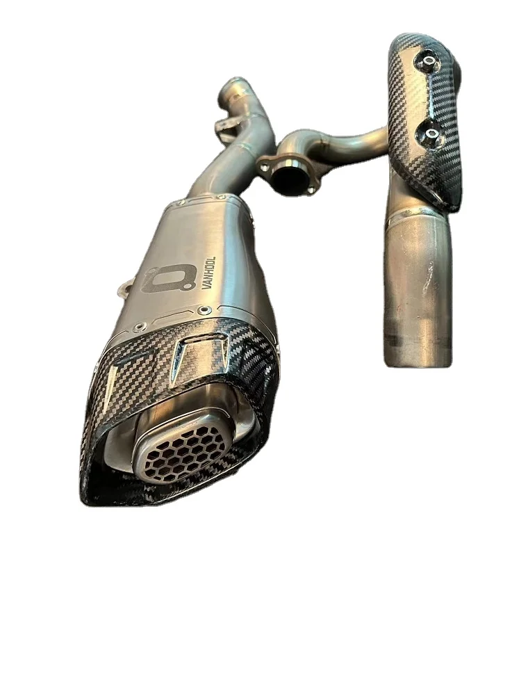 

FBVV High Performance After Market Titanium Stainless Steel Motorcycle Exhaust System Exhaust Muffler Pipe for CRF250 202