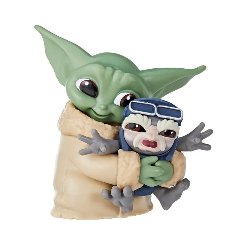 

In Stock Hasbro Star Wars Yoda Baby Series Dolls 8 Glogulota Cat Wiki Garage Kit Ornament Desktop Movie Model Kids Birthday Gift
