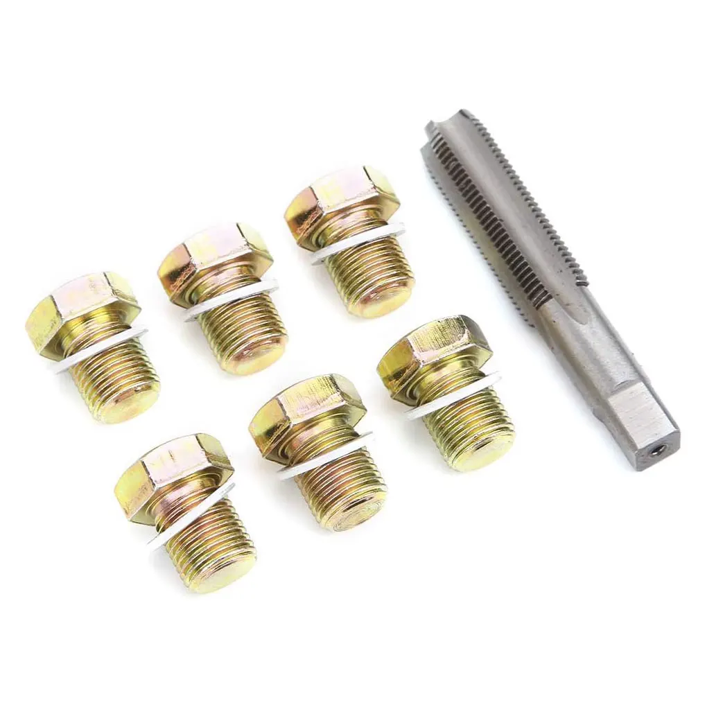 Professional Thread Repair Tool For Easy And Durable Fixes Easy To Use Metal Drain Sump Plug Pan Drain Sump Oil Pan M15x1.5