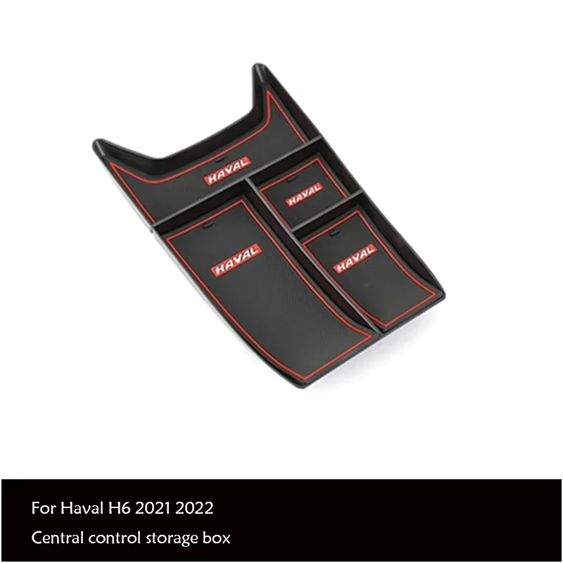 For Haval H6 2021-2025 Console Car Armrest Central Storage Box Center Container Glove Organizer Case Accessories
