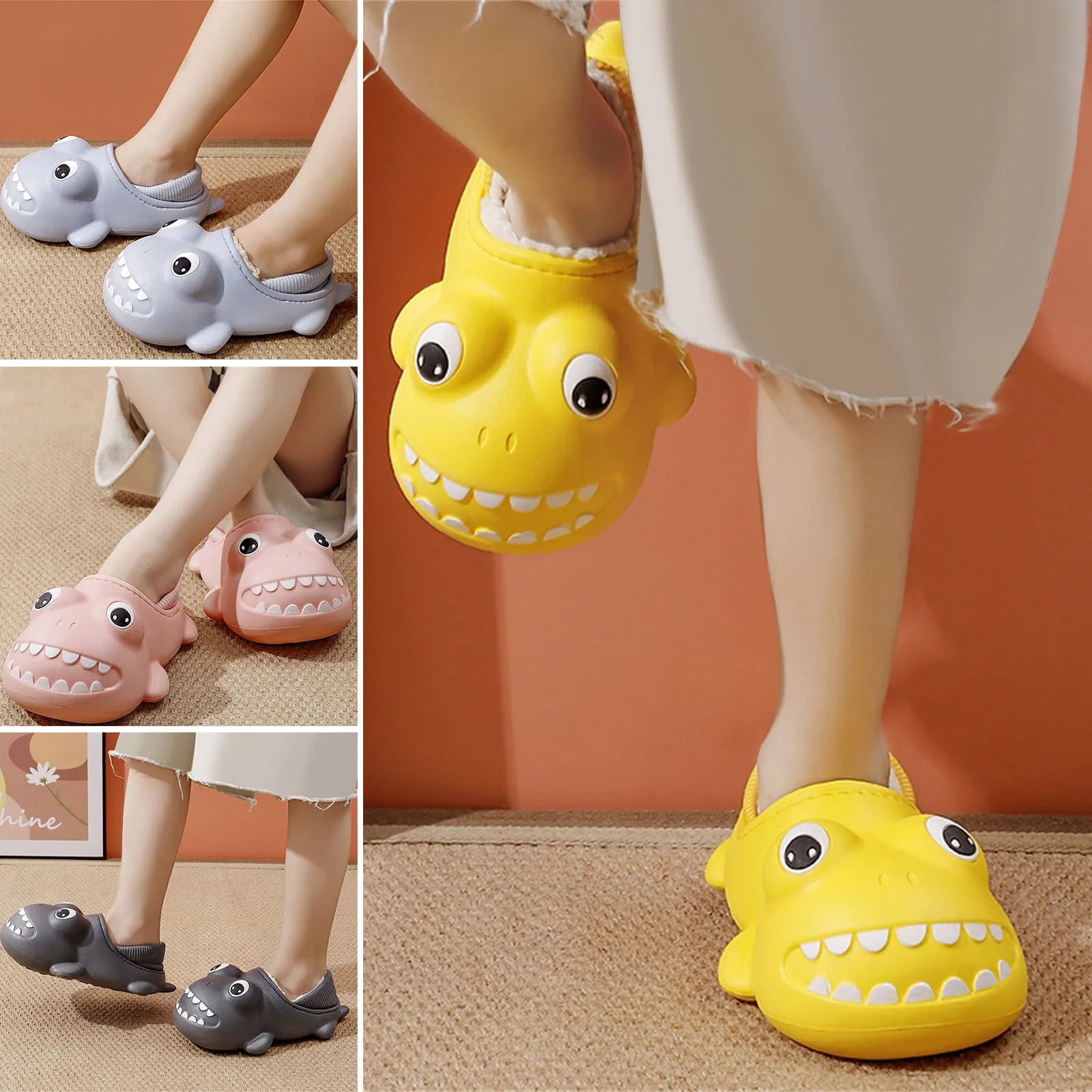 

Детские тапочки, детские хлопковые тапочки для девочек, милые стереоскопические теплые домашние нескользящие домашние детские тапочки с героями мультфильмов, размер 1.