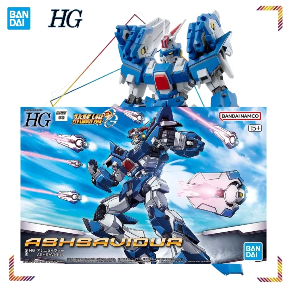 

BANDAI HG Ash Saver Action Figures Super Robot Wars OG Anime Collection Assembly Model Doll Gift Toy