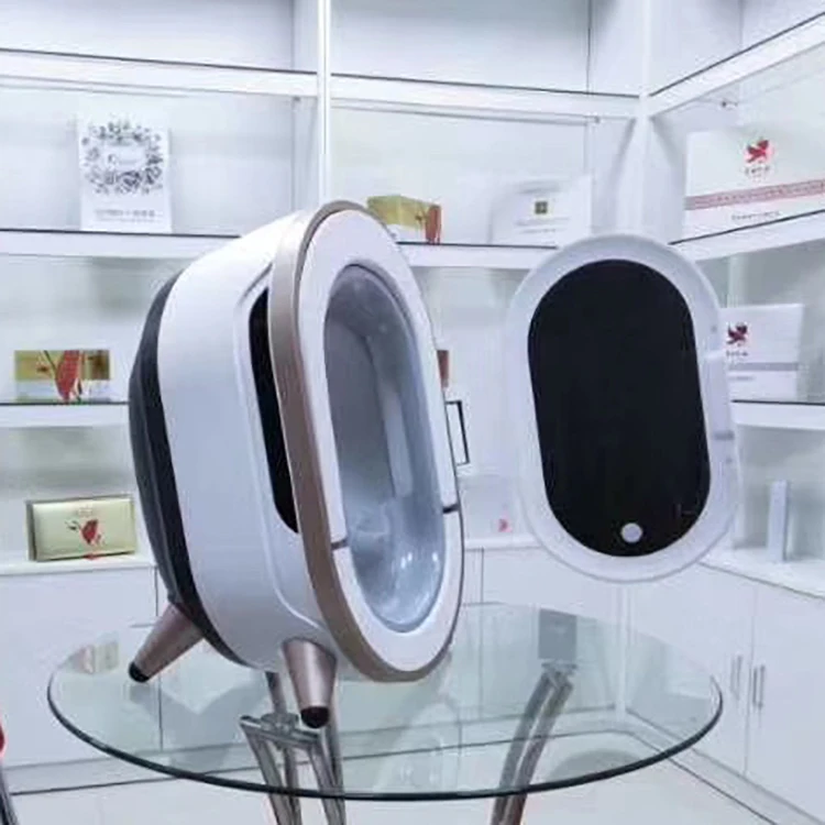 STLFFacial Analysis Device AI Professional Moisture Acne Detector 3D Magic Mirror Image Face Scanner Analyzer