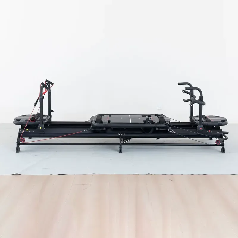 for Multi-functional Reinforced Frame Aluminum Alloy Pilates Reformer for Crossfit Gym