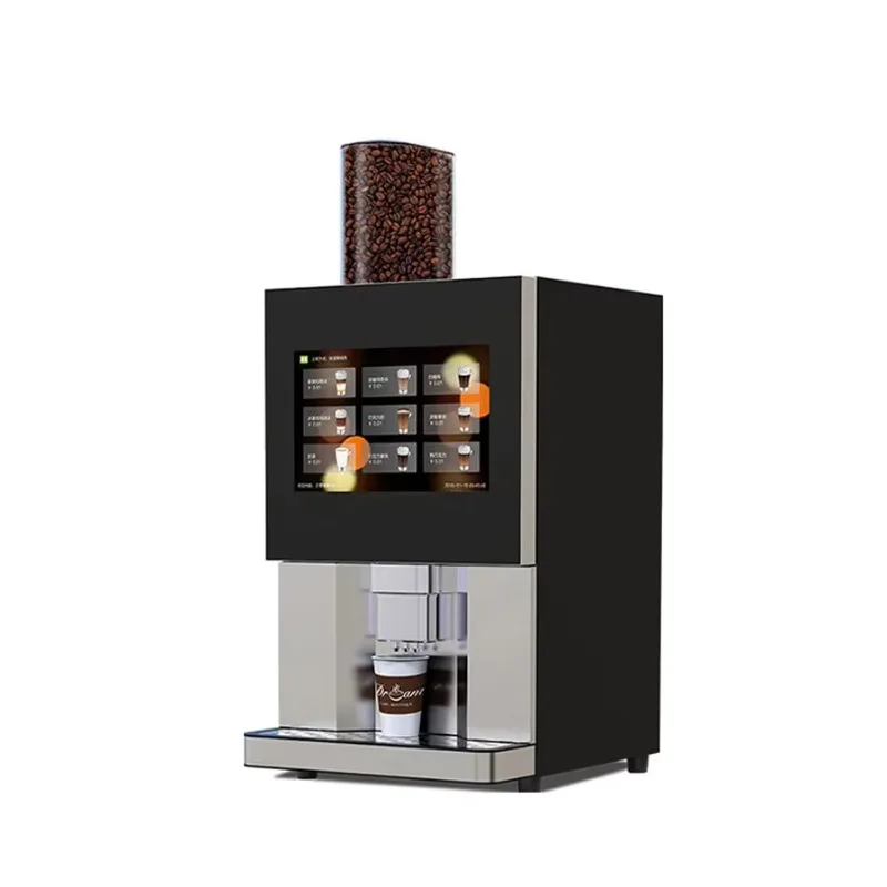Best Quality Touch Screen Automatic Tea Bean to Cup Coffee Vending Machine