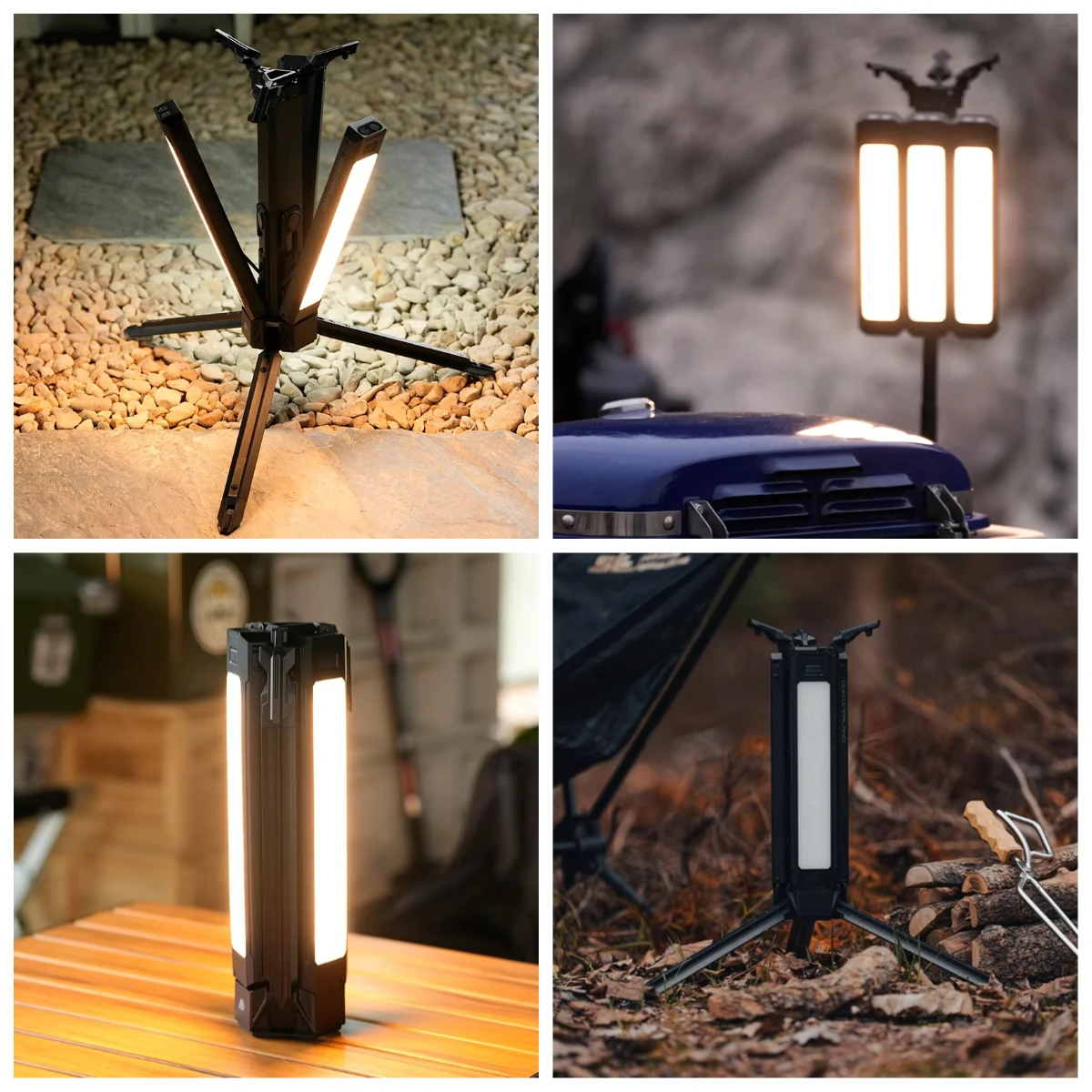 （2-piece set）LED Rail-mounted FlashlightHigh Lumen Multifunctional Portable outdoor light