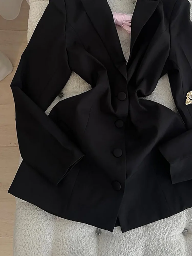 Bla ربطة القوس فيونكة البدلة Jaet الخصر Cinched الدكتور تصميم الرجعية الراقية الإحساس القطن ألف خط تنورة قطعة واحدة ملابس الصيف