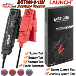 LAUNCH X431 BST360 BST-360 6V 12V Car Battery Tester  Automotive Cranking Charging Circut Scanner Tools for X431 V/V+/PRO3S+/PAD