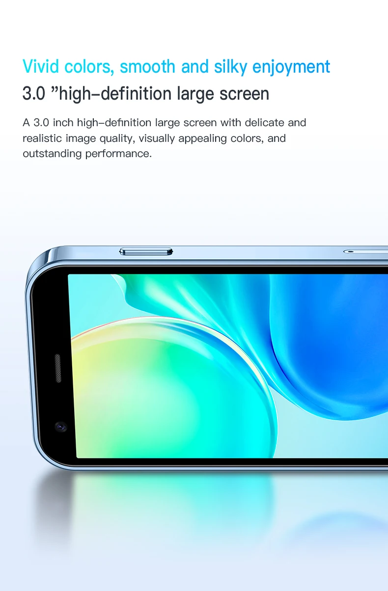 SOYES XS15 3.0 Inch Mini Smartphone Android 8.1 Google Play, 2+16GB Dual SIM 3G Small Phone, Portable Pocket Mobile with WiFi