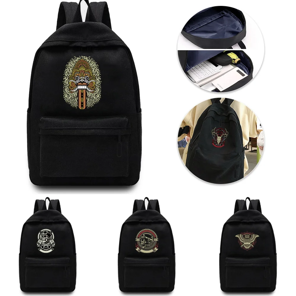 

Stylish Simple Printed Leisure Backpack Laptop Backpack Unisex Multifunctional Sports Bag.