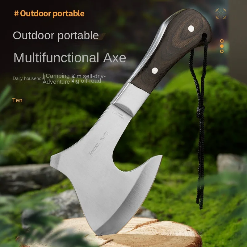 

Outdoor Axe Multifunctional Portable Hand Axe Chopping Firewood Camping