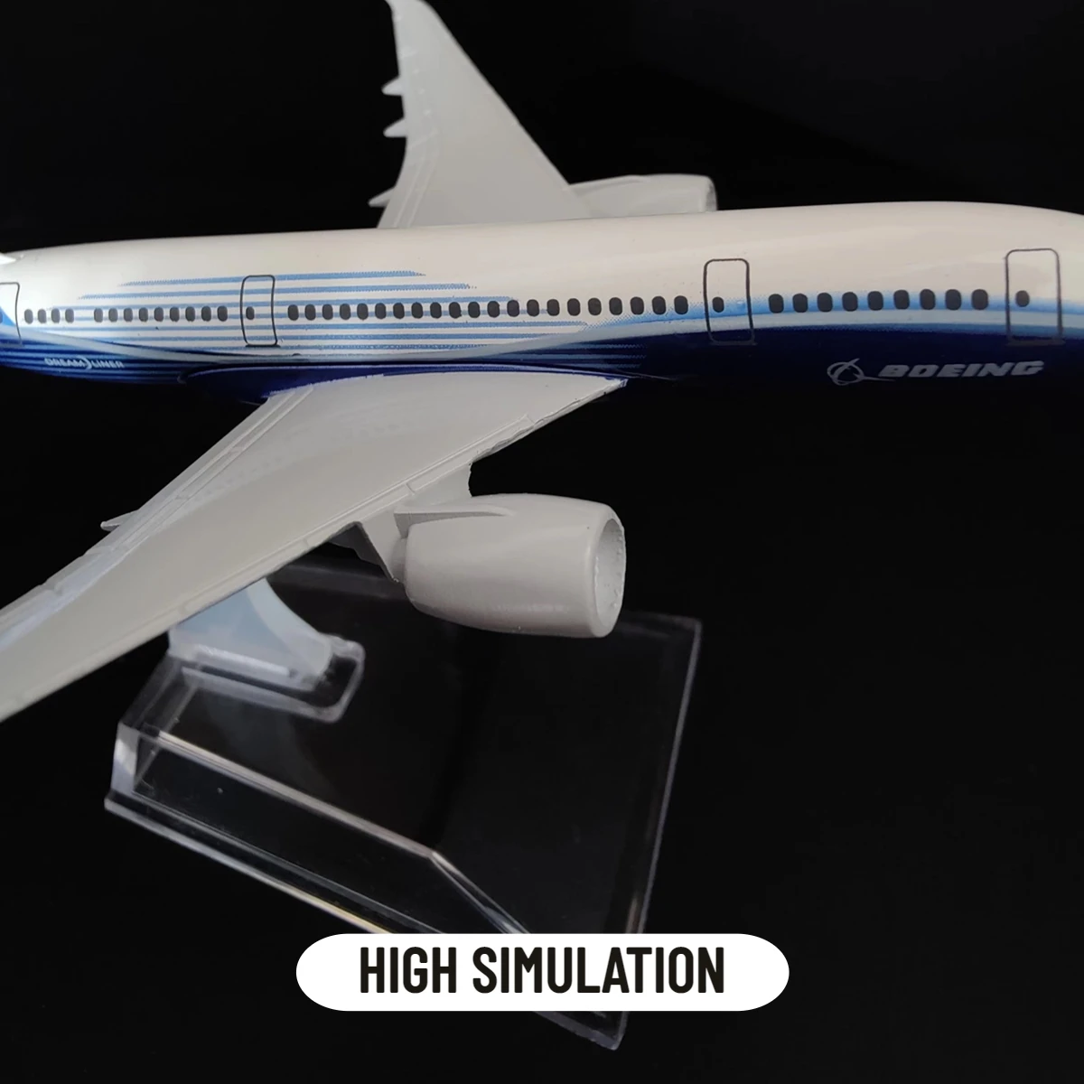 1:400 Metal Aircraft Model Replica Boeing NEO B787 Airplane Scale Miniature Art Decoration Diecast Aviation Collectible Toy Gift