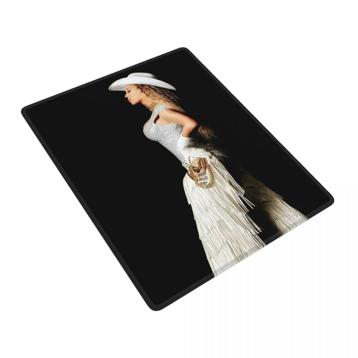Singer Beyonce Cowboy Carter 2025 Tour Mouse Pad Gamer PC Laptop Mats Keyboard Computer Gaming Office Accessories Desk Mat