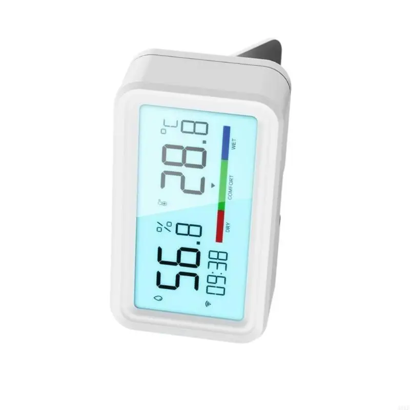 Intelligent WiFi Zigbee Temperature Humidity With Backlight Monitoring A0KF