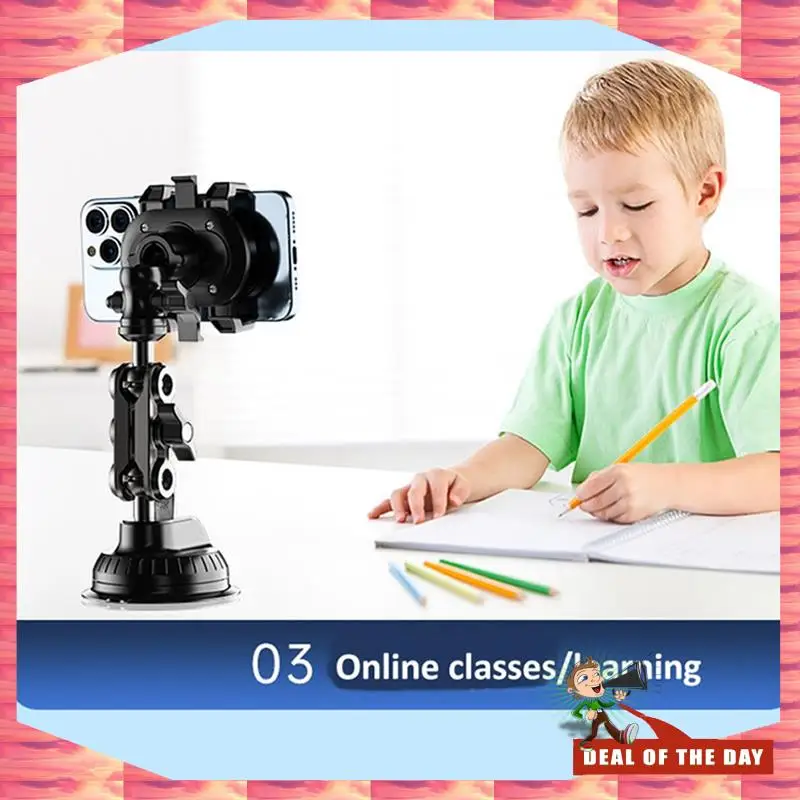 24-Hour Delivery Car Mobile Phone Bracket Selfie Fixed Universal Outdoor Travel Self-Driving Sucker Bracket For Car Window Winds