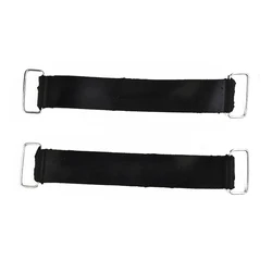 2PCS Rubber Belts 18-23cm Rubber Band+metal Buckle Motorcycle Rubber Battery Strap Elastic Bandage Holder Belt For Honda-Yamaha