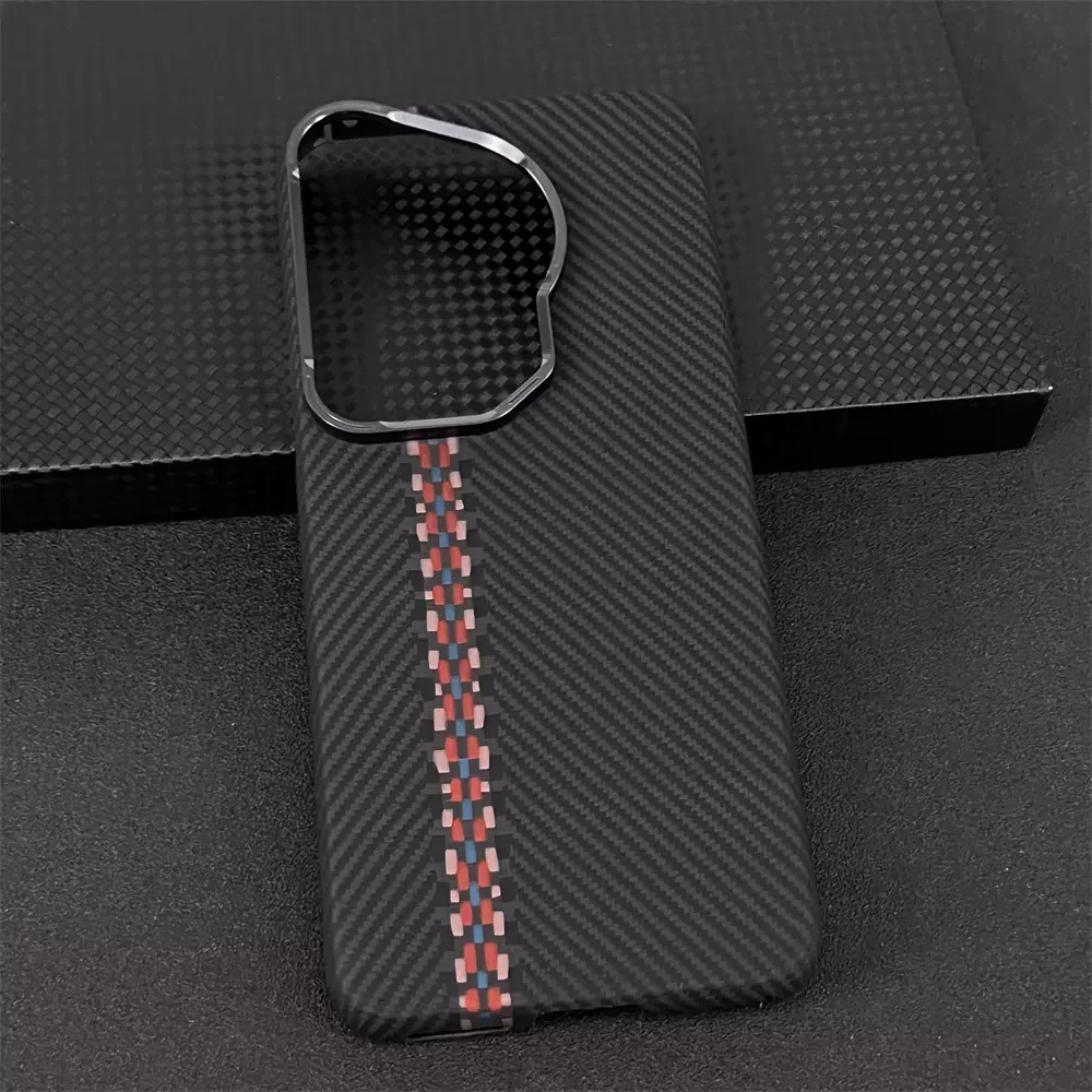 

For Magsafe Magnetic Carbon Fiber Phone Case For Huawei Pura P70 Pro Plus Ultra Thin Aramid Fiber Cover For Huawei P70 Art