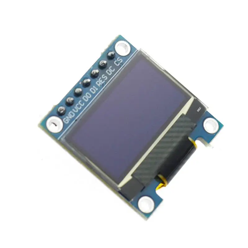 1-5 pces 0.96 "Polegada 7pin interface 128x64 módulo de exibição oled ssd1306 i2c iic spi porta serial tela oled para stm32 c51 DC3-5V
