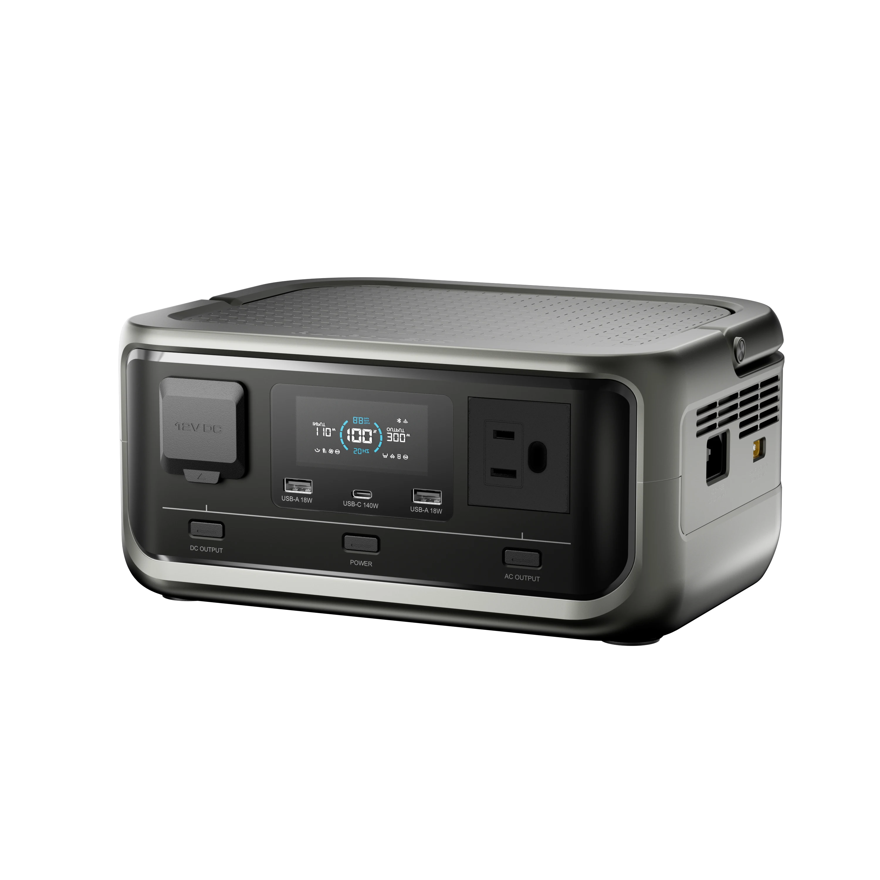 ALLPOWERS VOLIX P300 256Wh Portable Power Station LiFePO4 Battery 300W (Peak 600W) AC Output for Outdoor Travel Home Use Camping