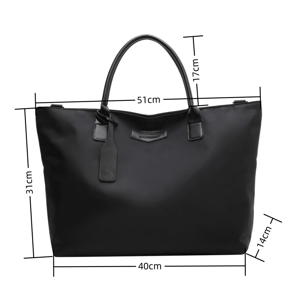 

New High end Design Women's Handbag Large Capacity Oxford Cloth Commuter Women's Tote Bag Leisure Shoulder Bag Shopping Bag