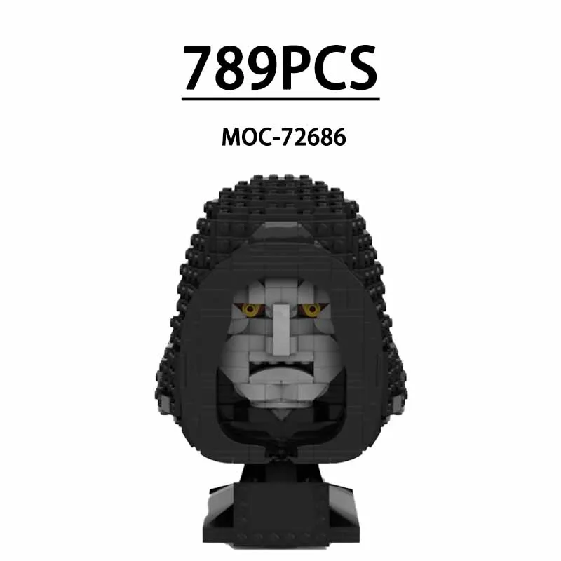 

MOC-72686 Модель серии шлемов, игрушка-самолет, строительные блоки, 789 шт., детский подарок на день рождения, рождественский подарок для мальчиков