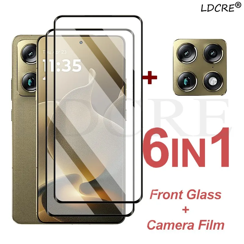 Für Motorola Signature Glas Für Motorola Signature Displayschutzfolie aus gehärtetem 9H-Glas mit ultraharter Härte Kameraobjektivfolie für Moto Signature