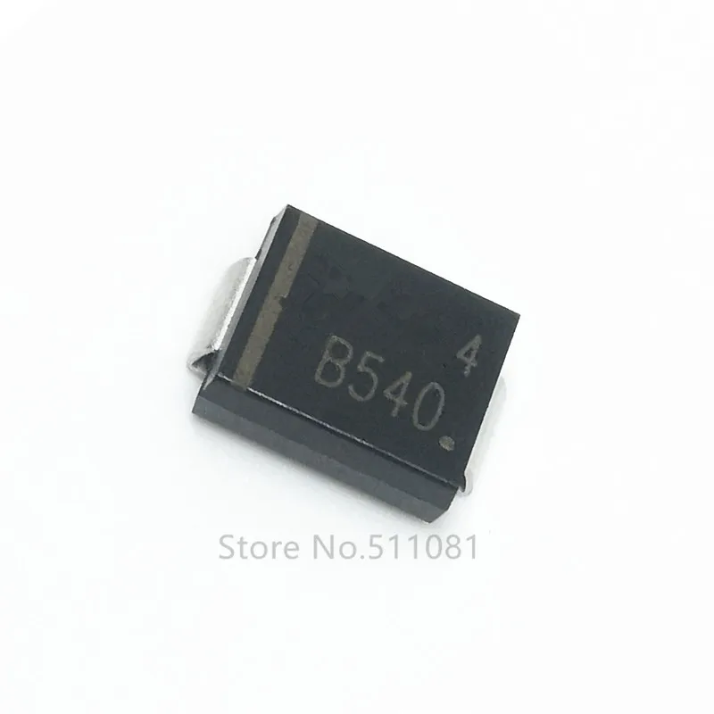 10PCS  - 50PCS MBRS540T3G MBRS540 Marking B540 40V 5A SMC