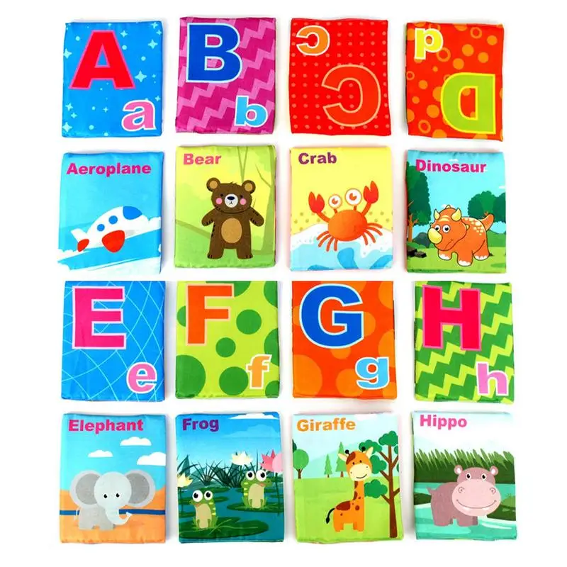 Soft Learning Cards Soft Early Childhood Enlightenment Book Cloth Early Childhood Enlightenment Book Creative Early Learning