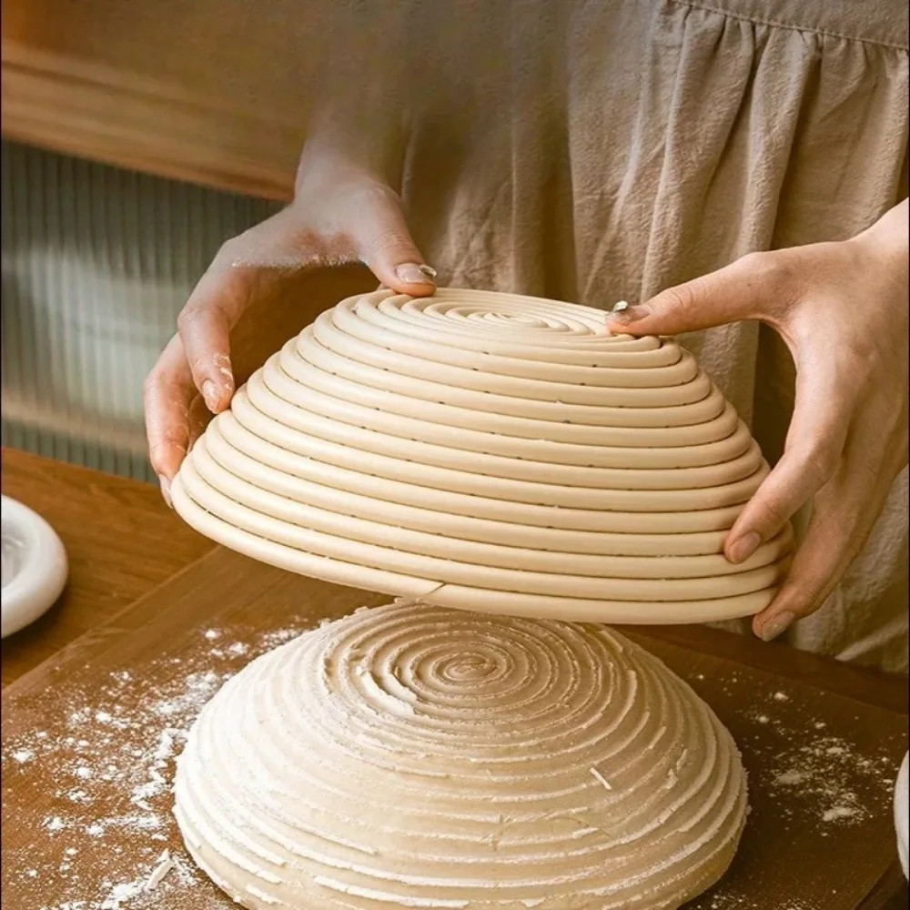 1/3 PCS PP Rattan Dough Proofing Basket for Bread Fermentation Baking Pastry Making for Home Kitchen Daily Bake Accessories view 4