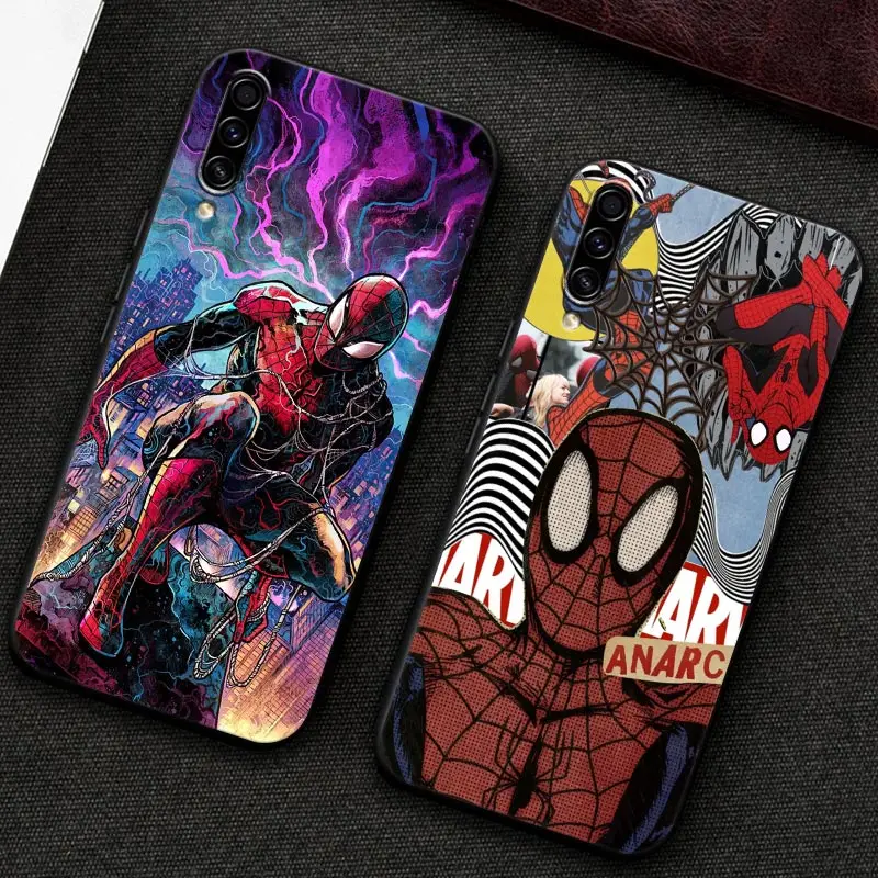 Marvel Venom Spiderman Comics Phone Case For Samsung Galaxy A30 A30S A50 S A20E A20 A40 A70 A10E Note 8 9 10 20 Ultra Back Cover