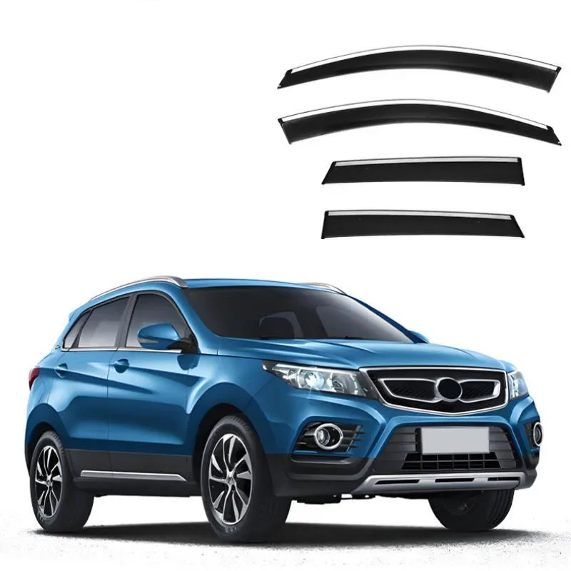 Window Visor Side Window Deflector Weather Shield Awnings & Shelters For BAIC Senova X55 2015 2016 2017 2018 2019 2020