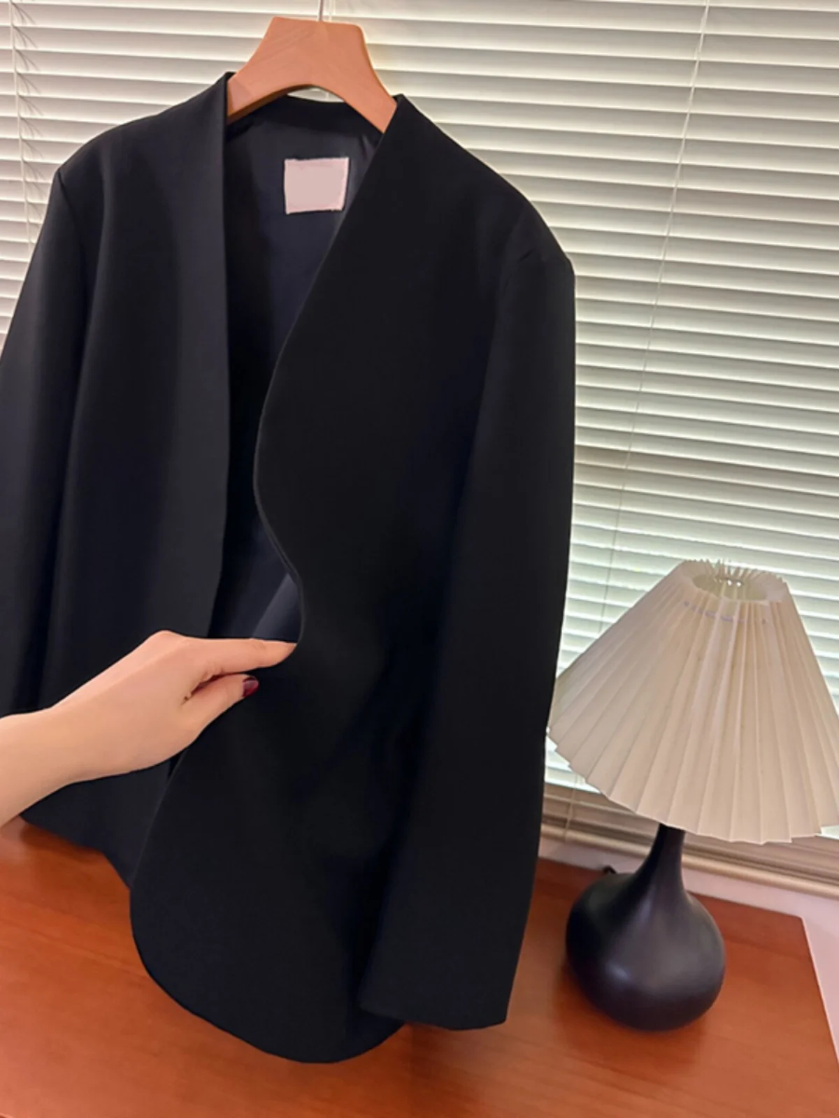 Recomendação de nível Chao! Início da primavera novo sle bla Nel terno jaet para mulheres velho dinheiro sle outerwear cardigan topo