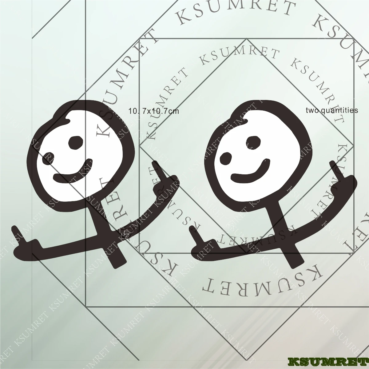 For car creative personality reflective stick waterproof car sticker