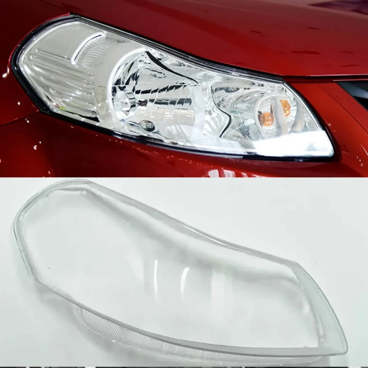 

For Suzuki Tianyu SX4 Headlamp Cover Transparent Shade Lamp Headlight Shell Lens Plexiglass Replace Original Lampshade 2016-2019