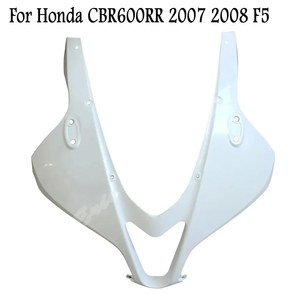 

Unpainted Upper Front Cowl Nose Fairing For Honda CBR600RR F5 2007 2008 2009 2010 2011 2012