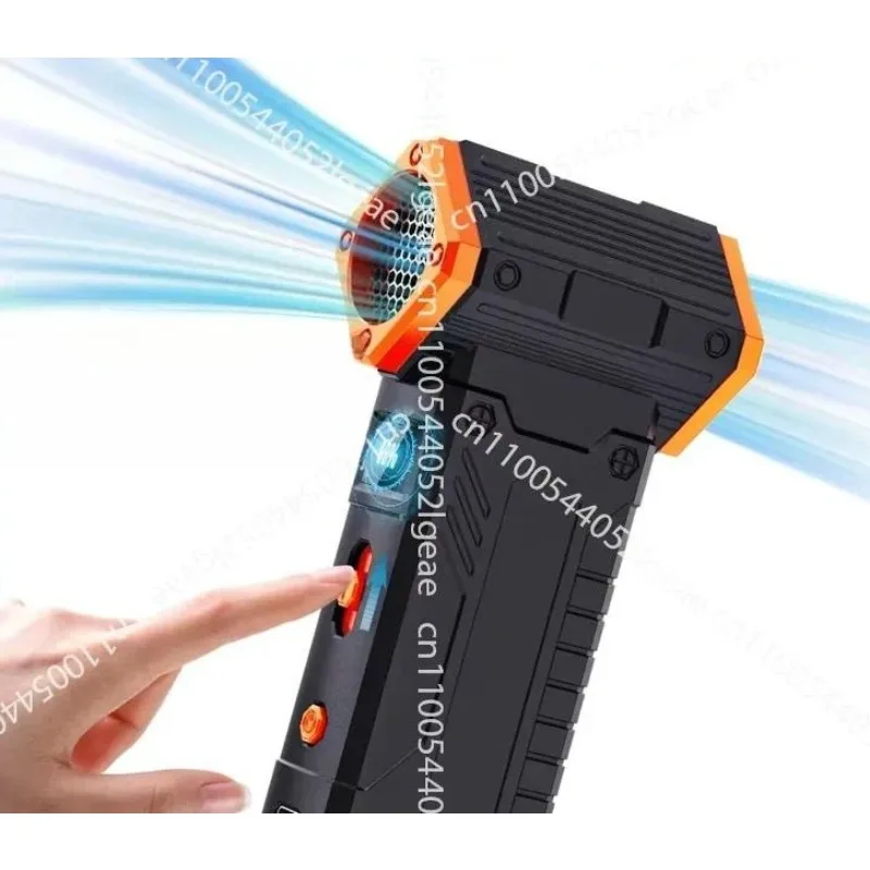 Jet Fan Compressed Air Dust Collector Hair Dryer Wireless for Car Drying Portable