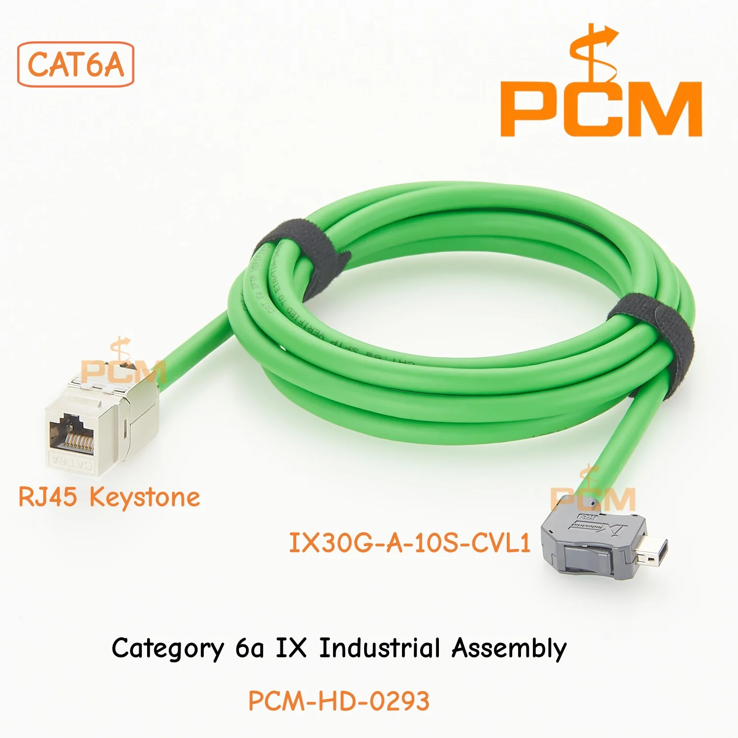 Industrial Control Cabinet Ethernet Conversion Module IX40G A Key to RJ45 Keystone Jack Cable