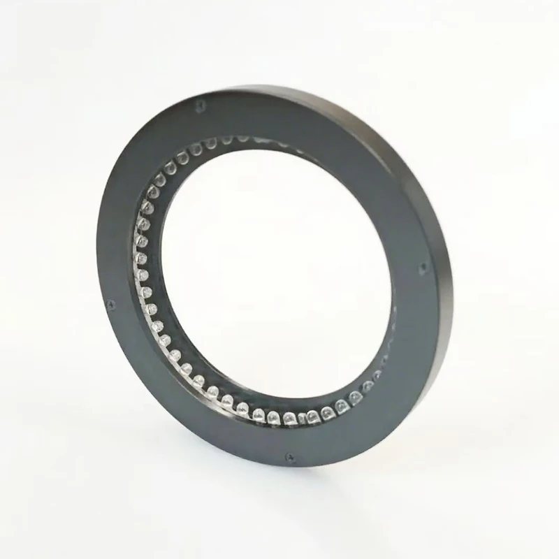 0-degree R9400 white circular light source, low-angle illumination, visual inspection light source, 24V, industrial LED