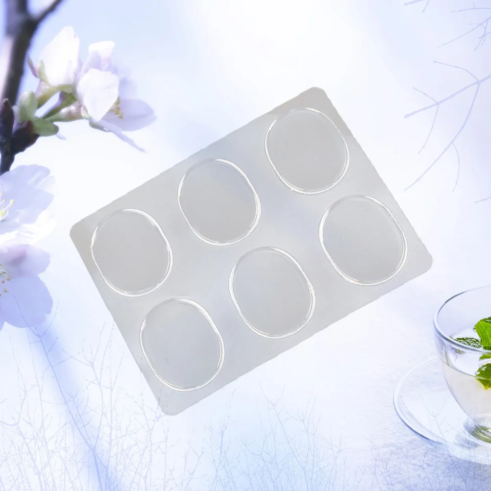 

6pcs Transparent Round Adhesive Care Pads Silicone Blisters Pads Foot Pain Relief High Heels Flat Shoes Foot Care Tool